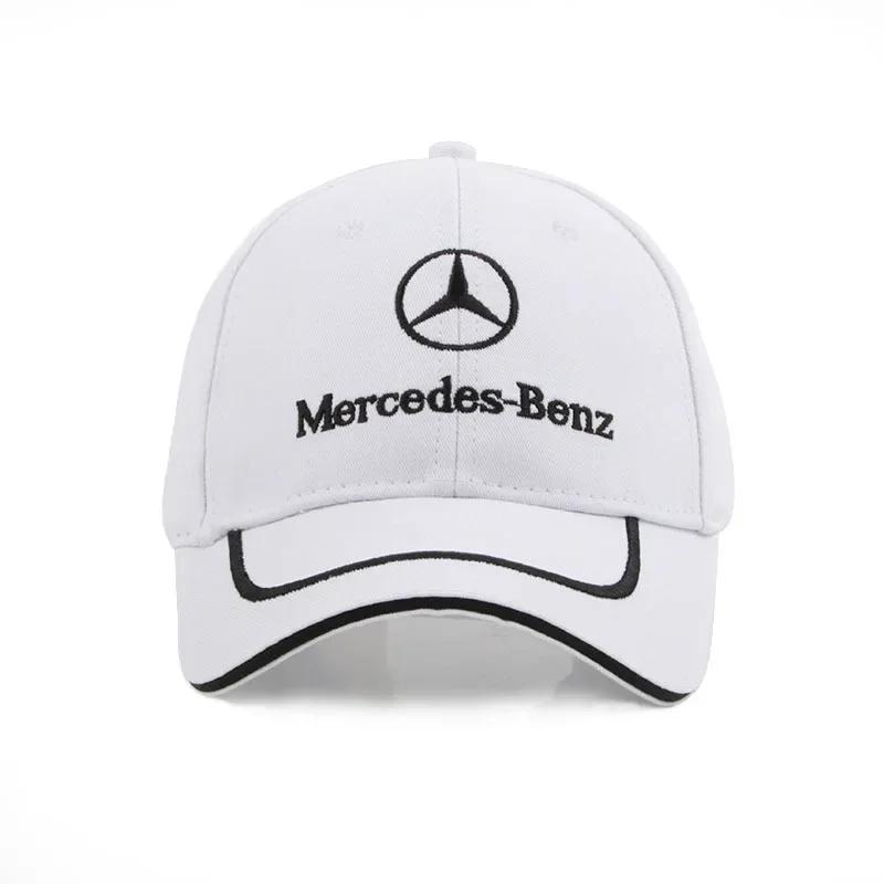 FCL4 Hot 2026 New For Benz Car Baseball Cap Spring And Autumn Outdoor Adjustable Casual Hats Sunscreen Hat For Mercedes Benz W212 W21