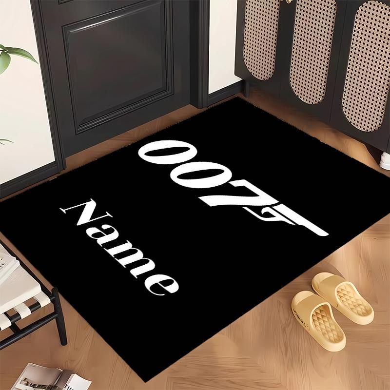 007 (1) Персонализированный коврик для офиса Стильный декор для гостиной, спальни, кухни