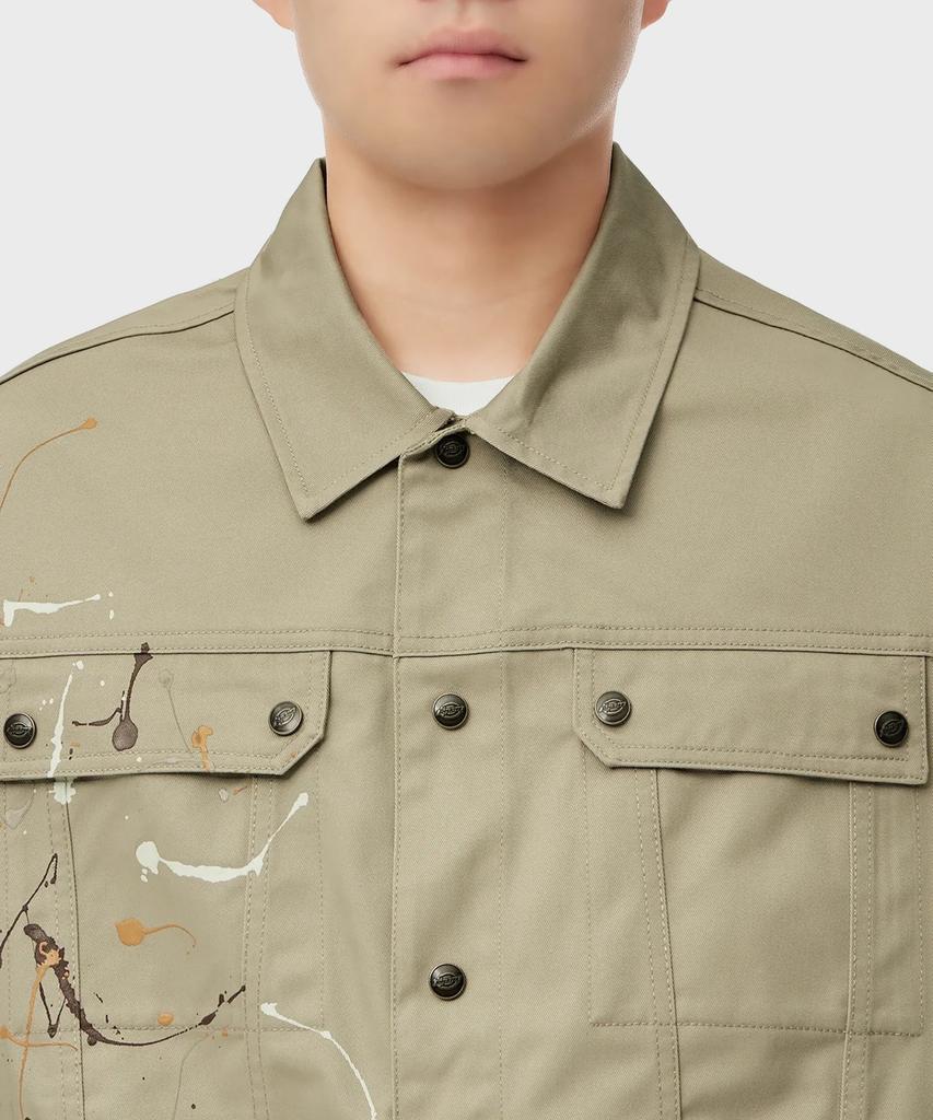 Dickies Lightweight Relaxed Cotton Twill Jacket Desert Sand