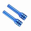 2Pcs Aluminum Alloy Universal Car Truck Interior Door Lock Knob Pull Pin Covers