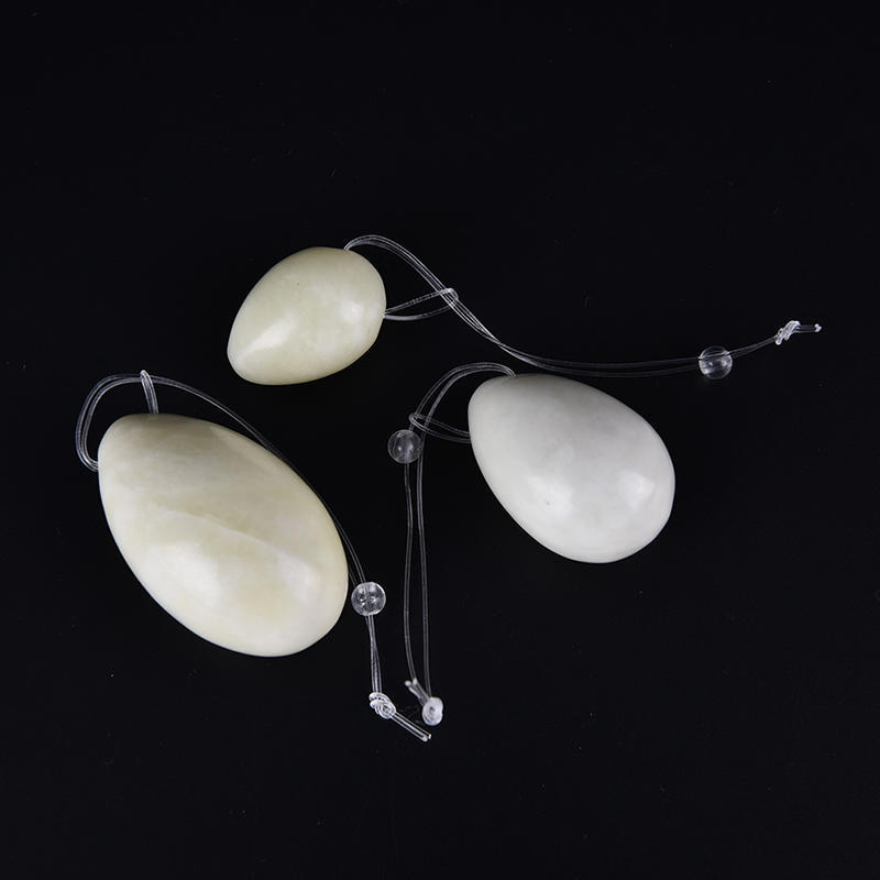 Set Of 3 Jade Eggs Women Pelvic Muscle Kegel Exercise Vaginal Tightening,