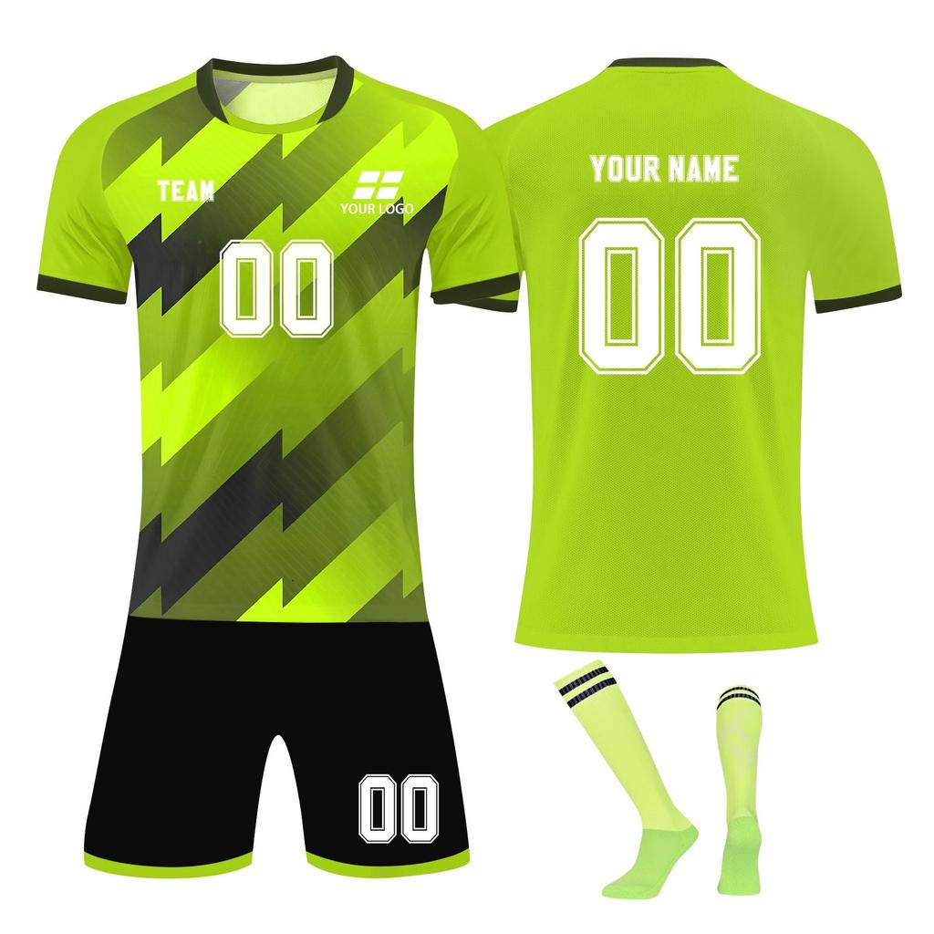 Комплект персонализированных рубашек для мужчин и девочек с именем и номером, футбольные майки на заказ для мальчиков, тренировочный костюм