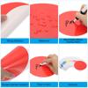 42/60Pcs 15.2cm Round Label Stickers Classroom Decor Floor Stickers Self Adhesive Dots Markers Dry Erase Circles Sealing Sticker