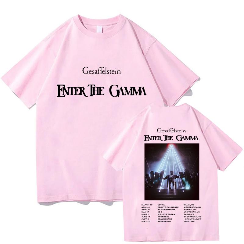 2026 Gesaffelstein Enter The Gamma TShirt Unisex Fashion Funny Summer Vintage Casual Aesthetic Spring Summer Short Sleeve Tops