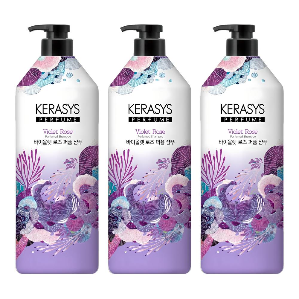 Kerasis Шампунь-парфюм Фиолетовая роза 1 л 3 шт.