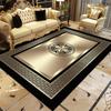 Golden Luxury Carpet for Living Room Large Area Decoration Home Sofa Antiskid Rugs Bedroom Lounge Coffee Tables Soft Floor Mats
