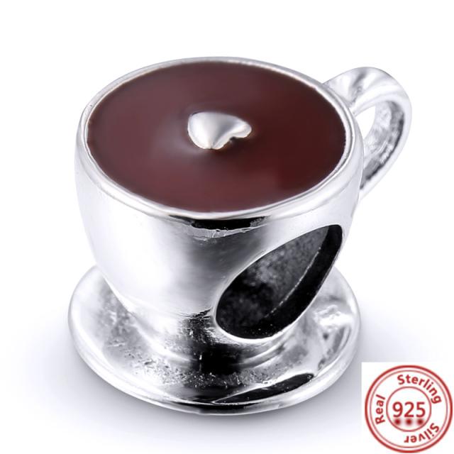 925 Silver Animal Character Love Series Clip Beads Pendant Fit Original  Charm Accessories Bracelet for Women DIY Jewelry