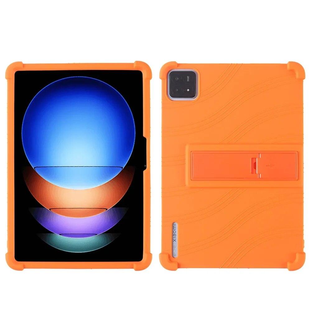 Для Xiaomi Mi Pad 6S Pro 12,4 чехол для планшета противоударный чехол для планшета Teclast мягкая силиконовая подставка защитная оболочка