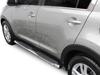 Marche-pieds latéraux - JJ-AUTOMOTIVE - Kia Sportage 2010-2015 - 2 pièces - Noir - Avec fixations