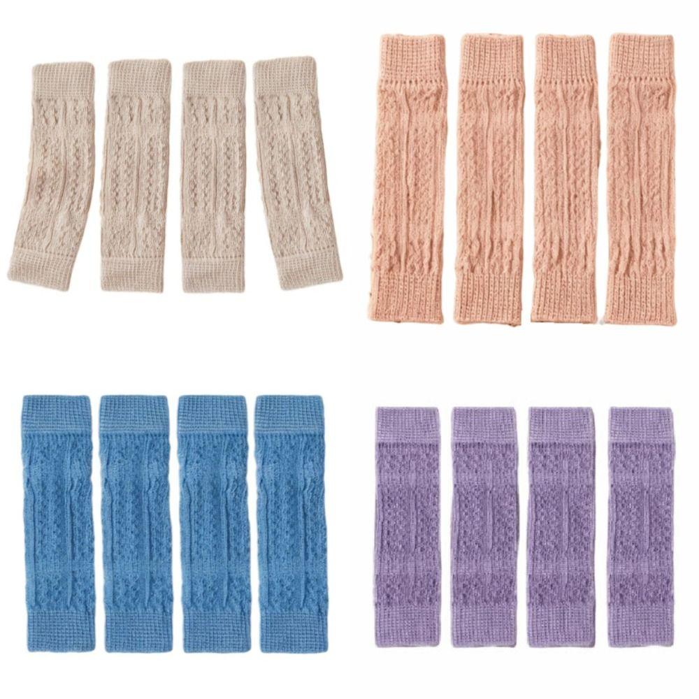4Pcs Breathable Dog Elbow Cover Stretchy Pet Leg Warmer Comfortable Dog Knee Protector Sports
