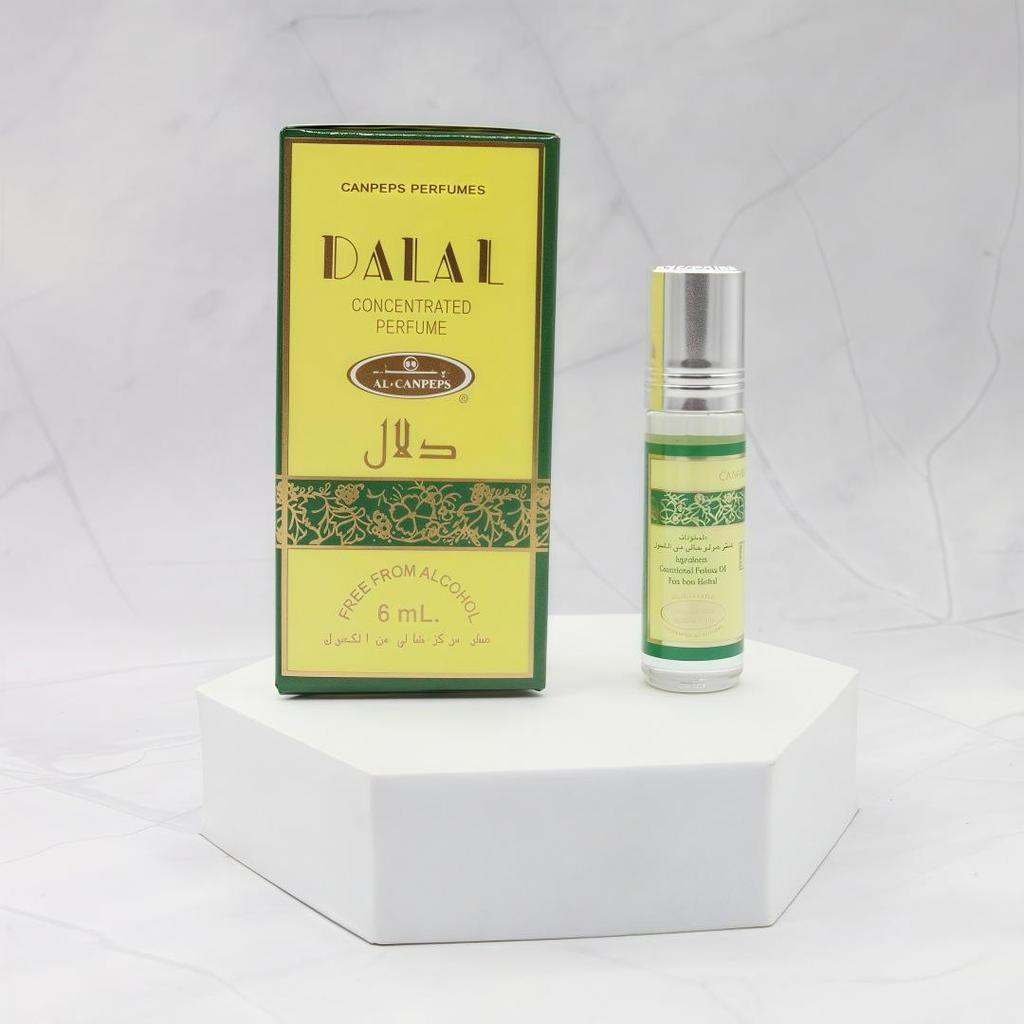 Dubai Essential Oil Perfume: 6ml Alcohol-Free Roll-On for Middle East Market