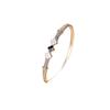 Simple High-end Four-leaf Flower Opening Jewelry, Versatile Bright Bracelet for Women's Daily Commuting
