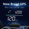 Car Hud Head-up Display Gps System Hd Windshield Projector Speedometer Electronic Voltage Display Auto Accessories