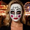 High Quality Halloween Masque for Men Women Scary Adults, Horror Realistic Cosplay Party Breathable Face Adults Accessory, Creepy Full Masquerade