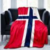Norwegian Football Crest Blanket Suitable for Sofas, Beds, Offices, And Camping - Perfect Gift for Halloween Christmas