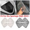 For Kia Sportage NQ5  - 2025 Stainless Steel Car Audio Speaker Door Loudspeaker Panel Cover Trim Accessories Interior