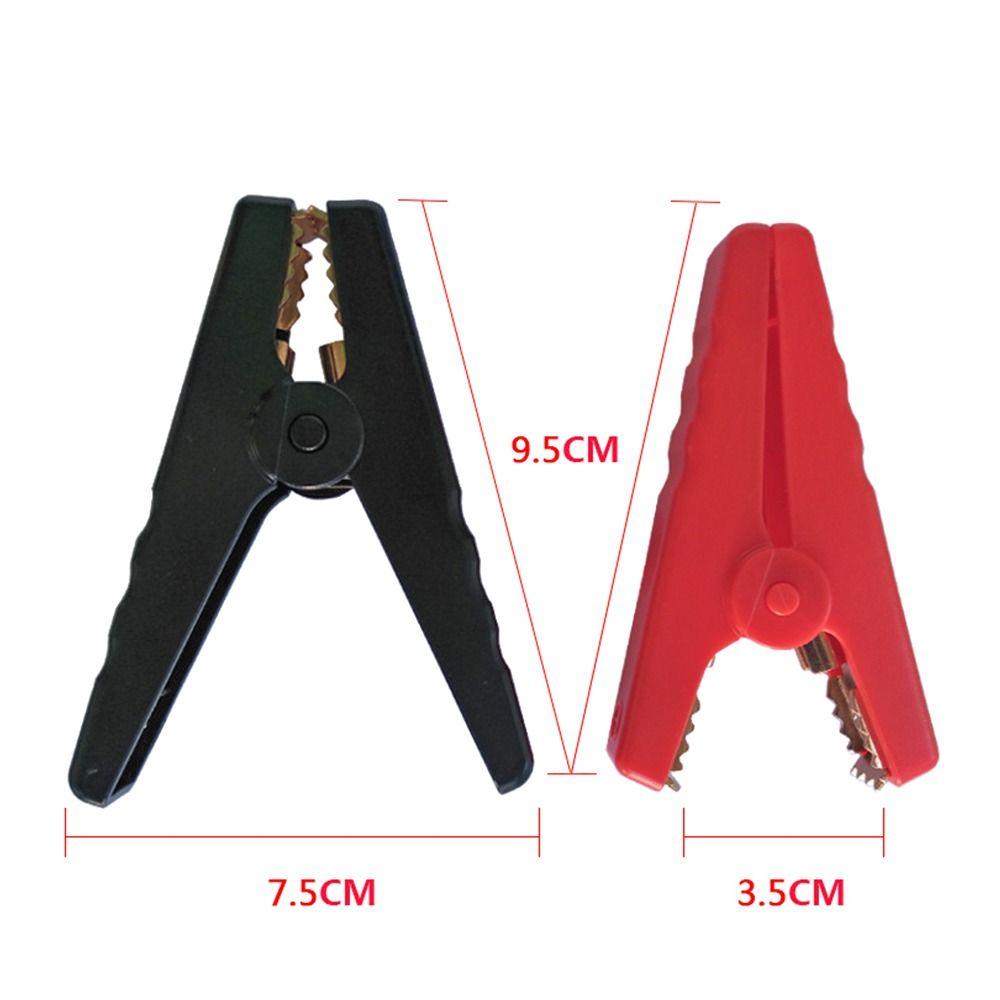 Wire Starting Battery Clip Charging Clip Terminals Connectors Crocodile Clamp Alligator Clips