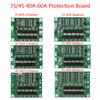 Плата защиты зарядного устройства литий-ионных аккумуляторов 3S 4S 40A 60A BMS 18650 для двигателя дрели 11.1V 12.6V/14.8V Улучшенный баланс