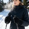 Двухслойные теплосберегающие перчатки 1 пара Зимние теплые с флисовой подкладкой для женщин и мужчин Морозостойкие Термоперчатки Утолщенные Вязаные Сенсорные
