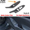 For Mazda MX-5 ND Miata 2016-2026 Real Carbon Fiber Car Center Console Dashboard Gear Shift Kit Cover Interior Accessories L/RHD