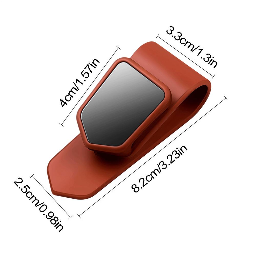 Sunglasses Clip For Car Visor Eyeglass Hanger Clip For Car Interior Accessories Compact Organizer Sunglasses stand For Woman Men