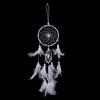 Double Circle Feather Craft Dream Catcher Wind Chime Home Wedding Decor Ornament