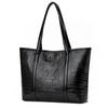 Hot Sale Handbags Classic Delicate Texture Vintage Crocodile Leather Women Handbag Large Capacity Shoulder Shopping Bag