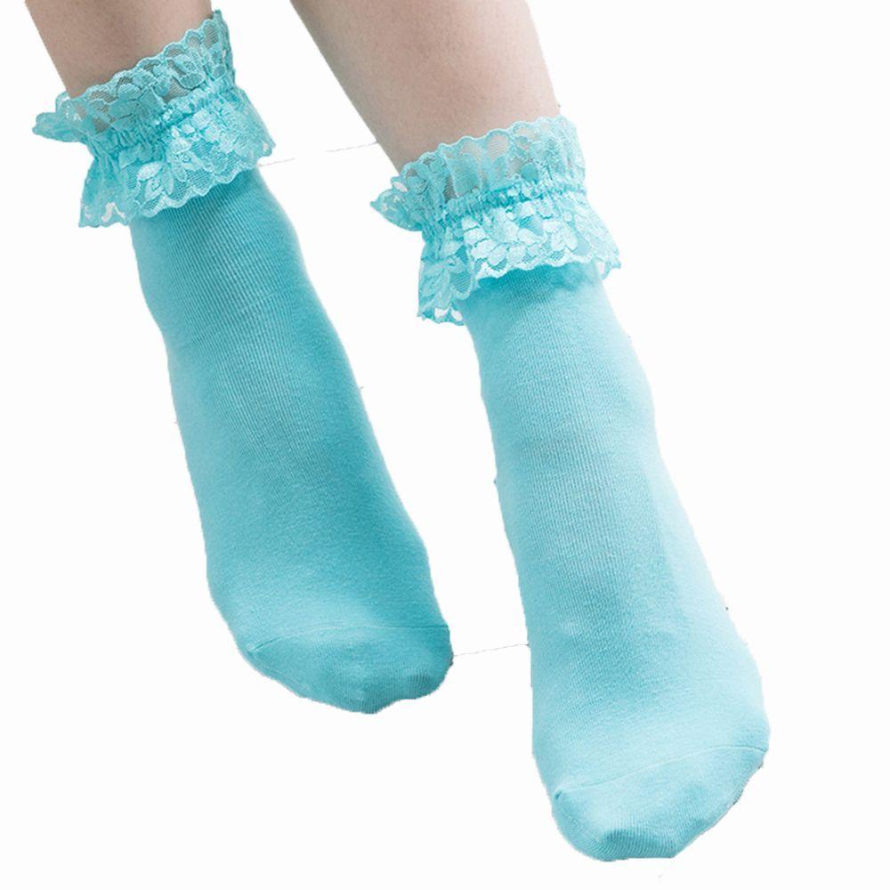 Vintage Lace Ruffle Ankle Socks Socks Short Sock Boat Socks