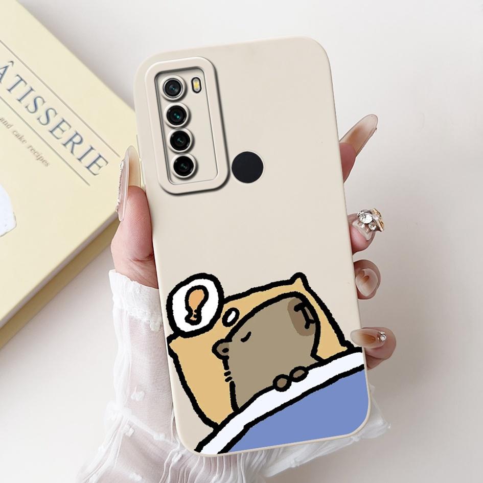 Для Xiaomi Redmi Note 8 8T Чехол Модный Расписной Защита Камеры Квадратный Силиконовый Чехол Мягкая Крышка Для Redmi Note8 Note8T Fundas