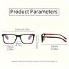 2PCS Pochromic Reading Glasses for Women Men Color Changing Presbyopia Glasses Anti Blue Light Farsightedness Glasses