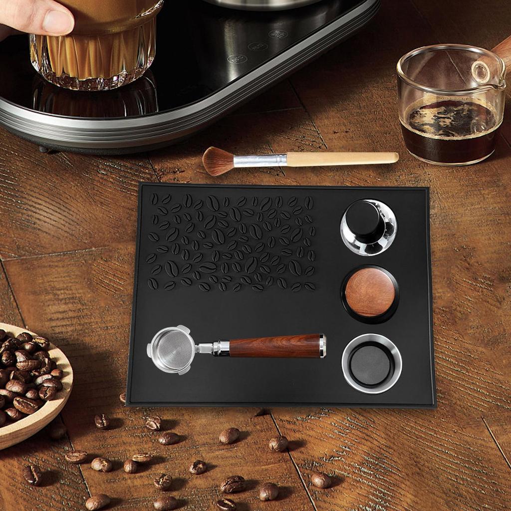 Коврик для тампера для кофе Barista Tamp Pad Многоразовый пресс для зерен Силикон для эспрессо