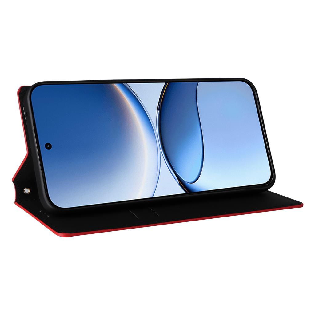 For Xiaomi Redmi Turbo 4 Pro 5G Case Wallet Rhombus Imprinted Leather Phone Cover