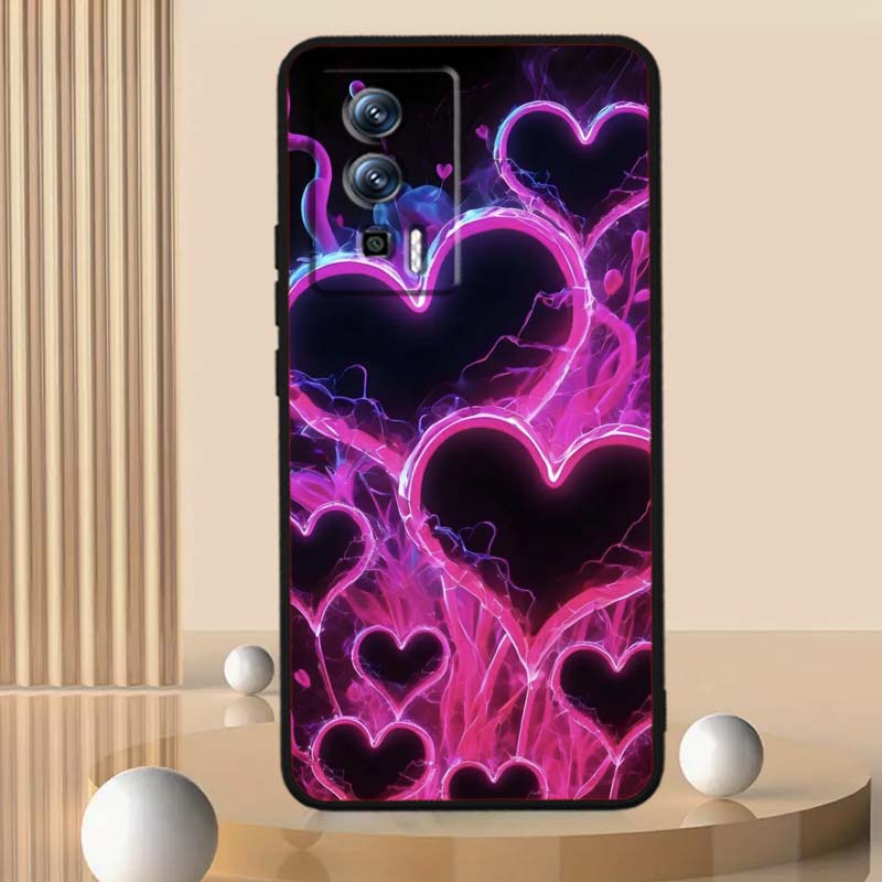 Роскошный Дизайн Любовь Искусство Для Xiaomi Redmi 12 13C 12C 13 10C 9T A2 9A 9C 7A Note 10S 8T 10 9 8 Pro 4G 5G Черный Чехол для Телефона