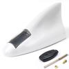 Car Solar LED Anti Collision Light Warning Lights Universal Shark Fin Antenna Light Automobile Modeling Decorating Accessories