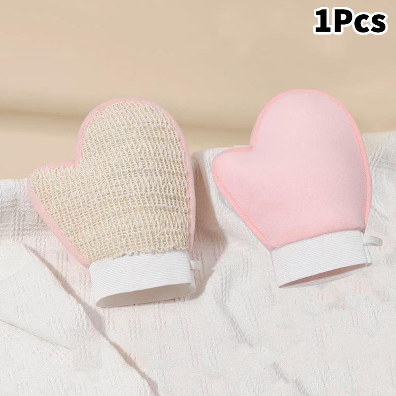 1 шт. Перчатка для нанесения лосьона Двойного действия Аппликатор для лосьона для тела Перчатка Массаж Ванна Душ Уход за кожей Варежка