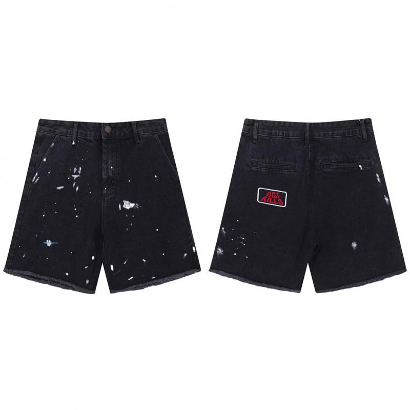 Mens High-waisted Flared Jeans Straight Leg Full Length Vintage Style Micro Stretch Casual