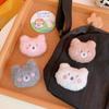 Cute Plush Bear Brooch Soft Clothes Badge DIY Decoration Accessories Animal Brooches Girl