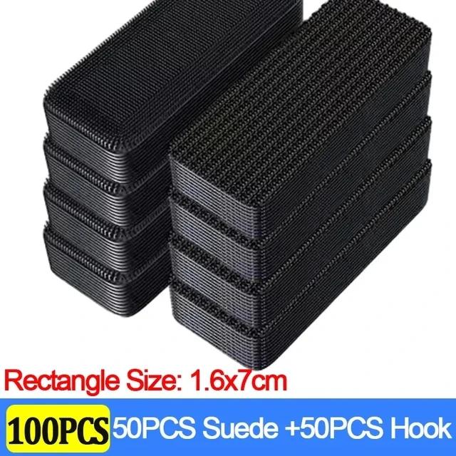 200/2 шт. двухсторонние наклейки для фиксации ковров, автомобильные ковровые покрытия, фиксирующие заплатки, листы для крепления, коврики для дивана, противоскользящая лента, наклейка