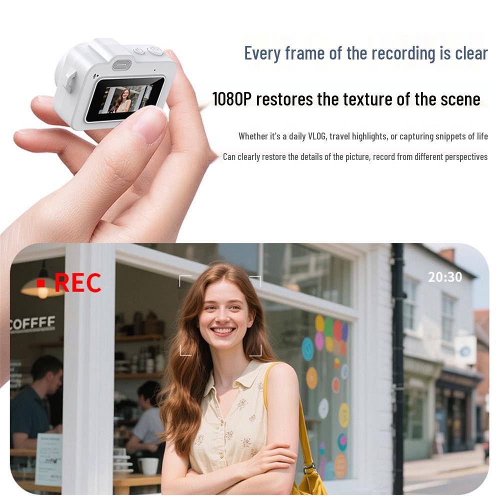 Mini Digital Camera for Photo & Video - Thumb, Cycling, Mountaineering, Pet Recording