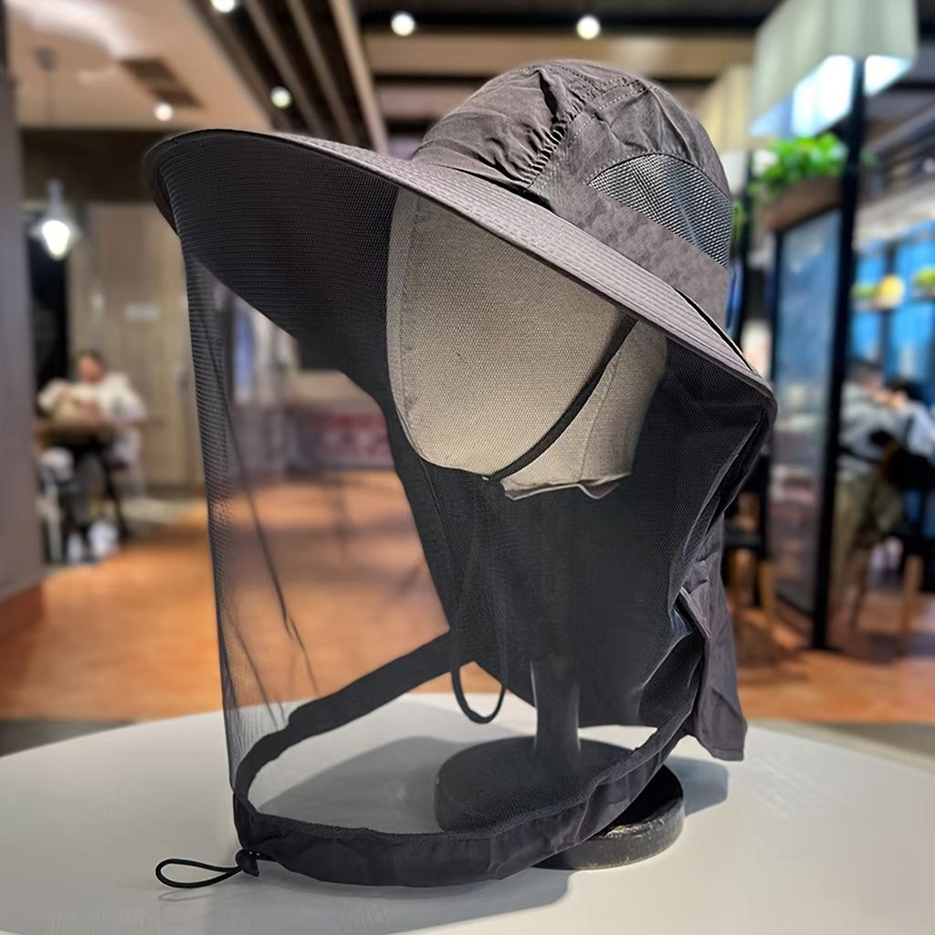 Мужские и женские шляпы от комаров и насекомых, шляпы для рыбалки, шляпы от солнца для скалолазания, широкополые шляпы для защиты от ультрафиолета и солнцезащитные козырьки