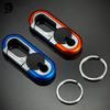 Car Keychain Creative Key Holder Men Fashion Camping Metal Key Ring Car Styling Auto Car Keyring Accessories