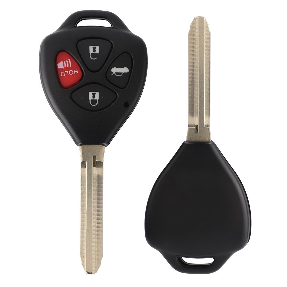 Чехол для автомобильного пульта дистанционного управления с 4 кнопками, подходит для Toyota 4Runner Camry Matrix Venza