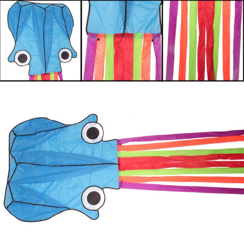 3D 4M однолинейная форма осьминога летающий змей на открытом воздухе спортивная игрушка в подарок для детей