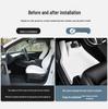 Custom TPE Car Mats for 2023 Tesla Model 3/Y - White Gray