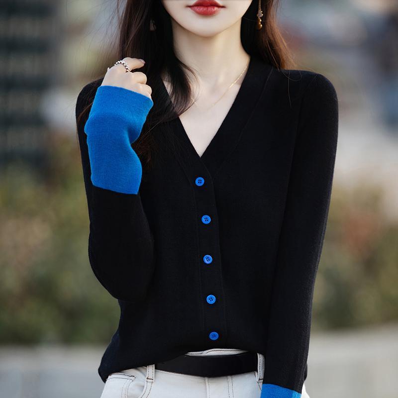 Женский легкий кардиган из 50% шерсти и 50% шелка Mulberry — универсальный трикотаж на все 4 сезона для комфорта и стиля в любое время года