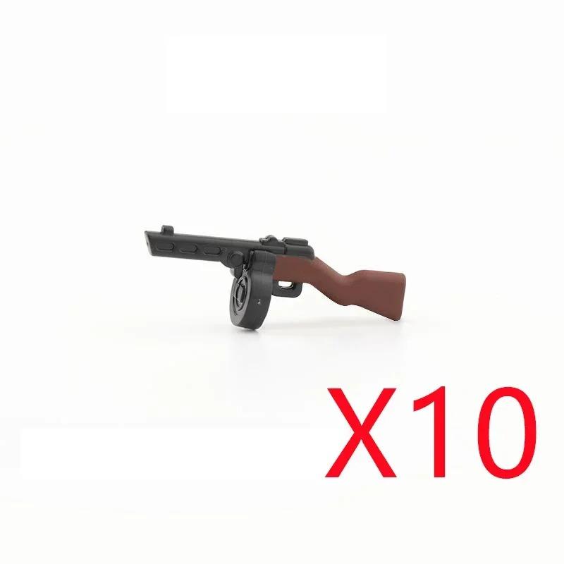 5 СМ Вторая мировая война Военные строительные блоки Американские Немецкие Советские Фигурки солдат Оружие Аксессуары Пистолеты Пистолет Снайперский ремень Мини-кирпичики MOC