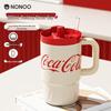 NONOO Изолированная бутылка для воды с соломинкой Coca-Cola 800 мл