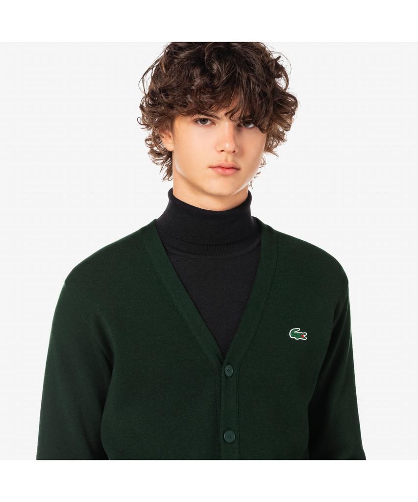 Мужской кардиган Lacoste для гольфа с пуговицами Y Ah929E-55N Yzp