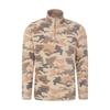Men's Camber II Camo Half Zip Fleece Top