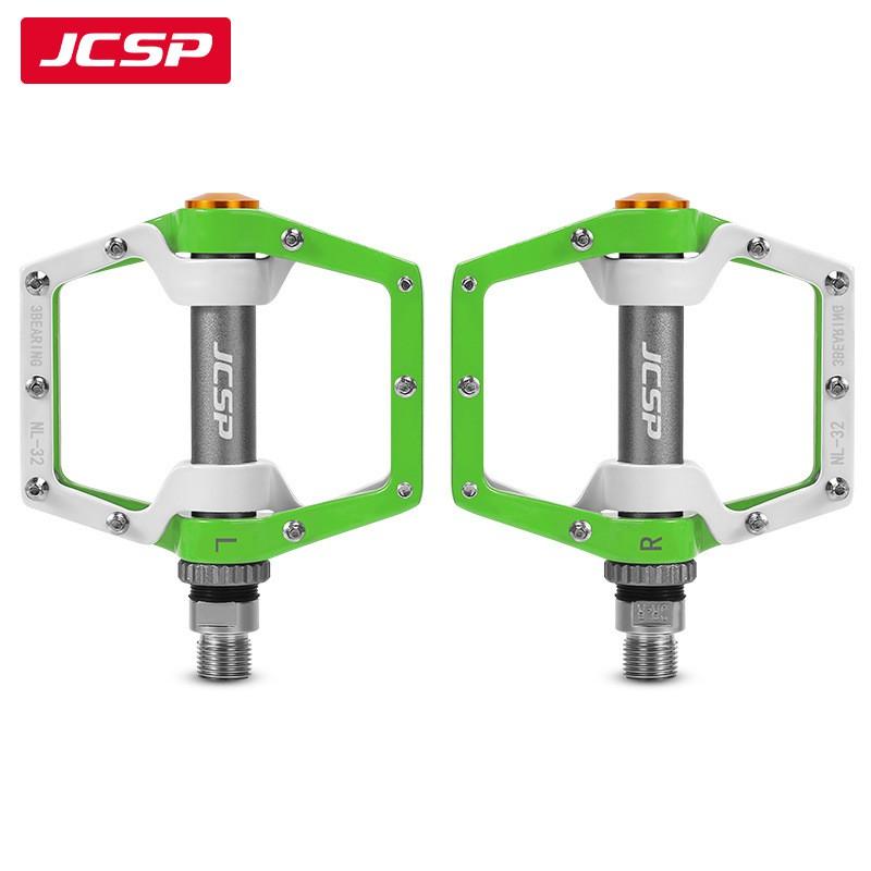 Bicycle Aluminum Alloy Non-Slip Pedals Road Bike Sealed Bearing 3 Bearings Cycling Parts